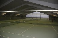Indoor tennis centre Neuenhaus Hard tennis court in the Neuenhaus indoor tennis centre