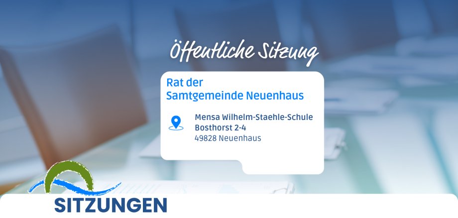 Meeting of the Neuenhaus municipal council
