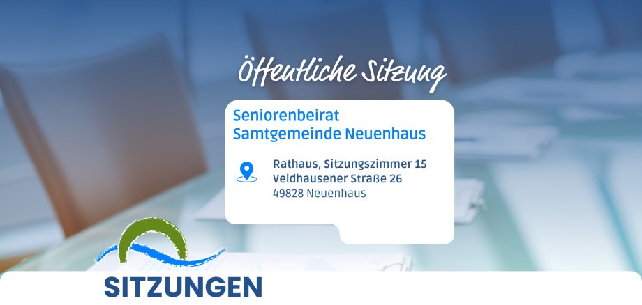 Meeting of the Senior Citizens' Advisory Council of Neuenhaus