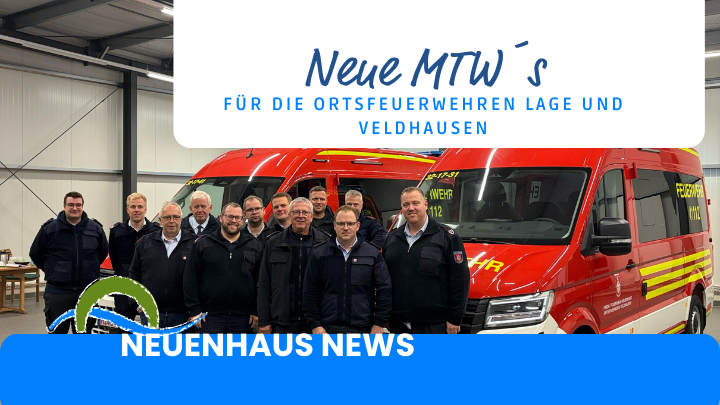 new crew transport vehicles for the fire brigade