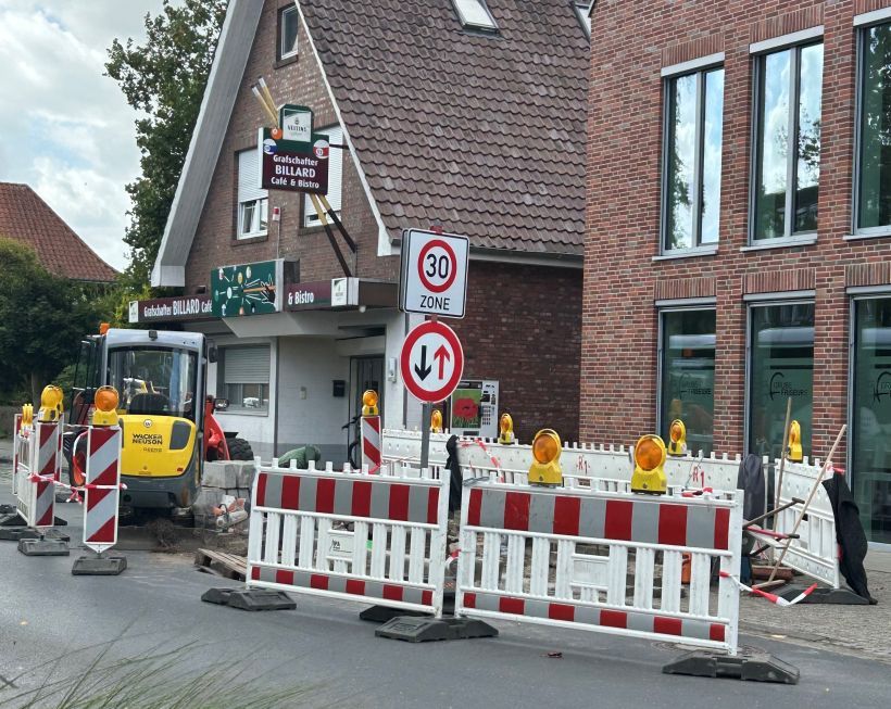 Fietsconcept voor de bouwplaats Grube in Neuenhaus