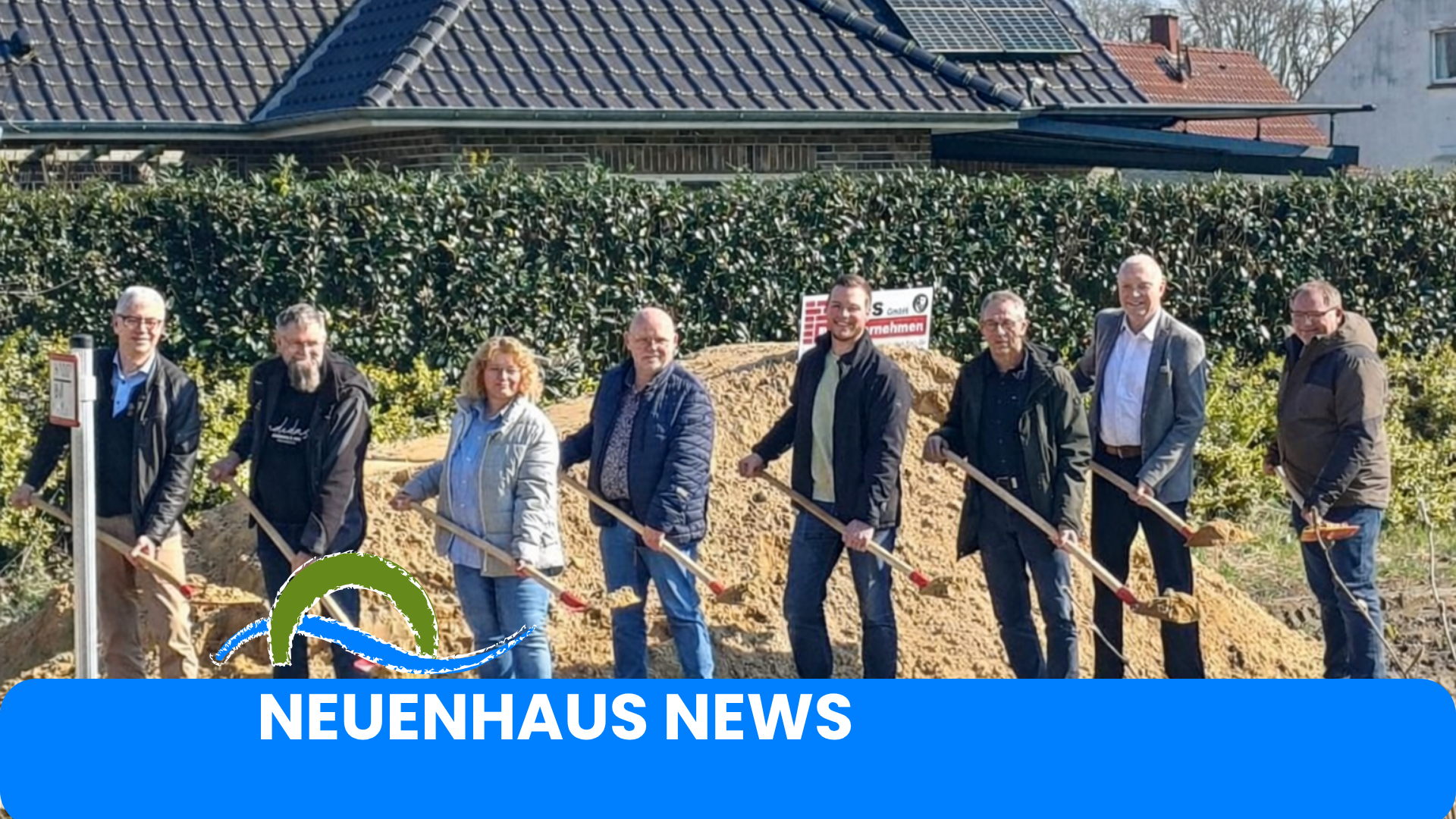 Eerste steenlegging voor Vechtewiese kleuterschool