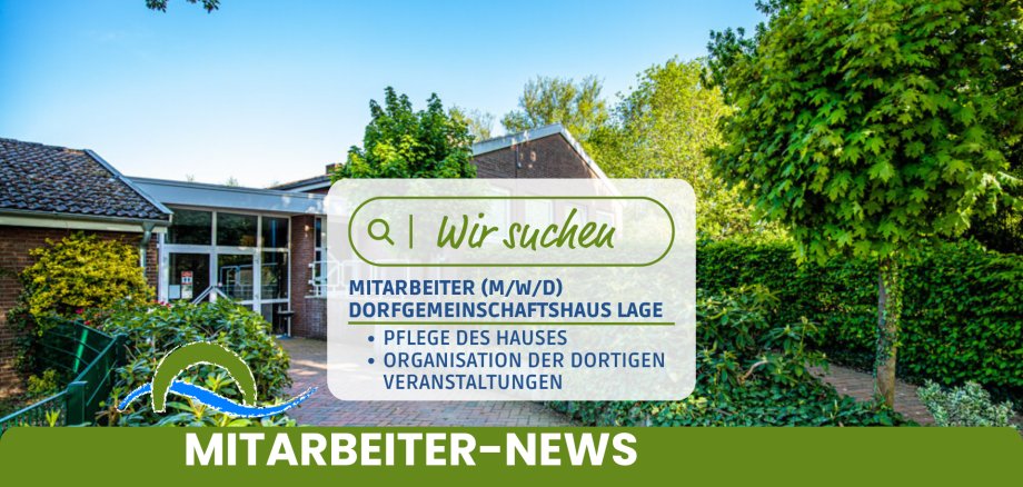 Jobadvertentie voor medewerkers DGH Lage