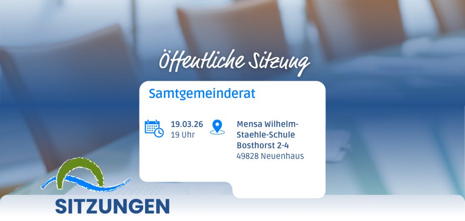 Bijeenkomst van de gemeenteraad van Neuenhaus