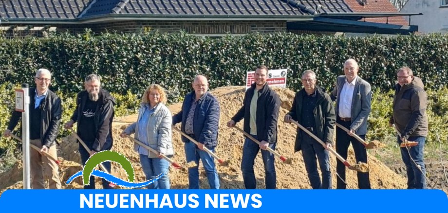 Eerste steenlegging voor Vechtewiese kleuterschool