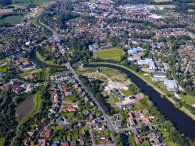 Neuenhaus van bovenaf