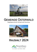 Haushaltsplan Gemeinde Osterwald 2024