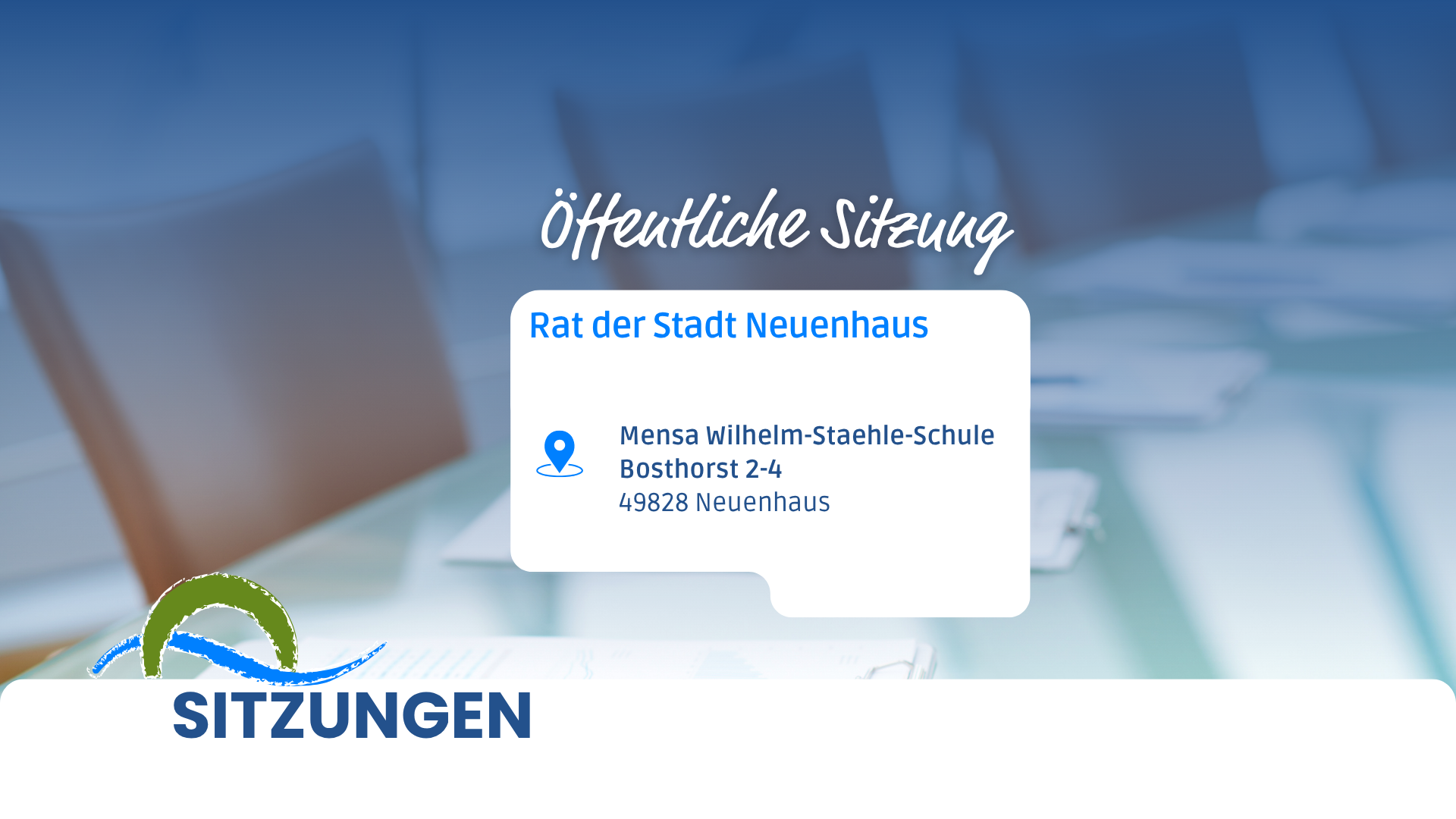 Sitzung Stadtrat Neuenhaus Sitzung Stadtrat Neuenhaus