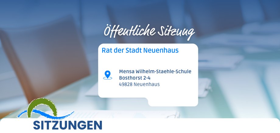 Sitzung Stadtrat Neuenhaus