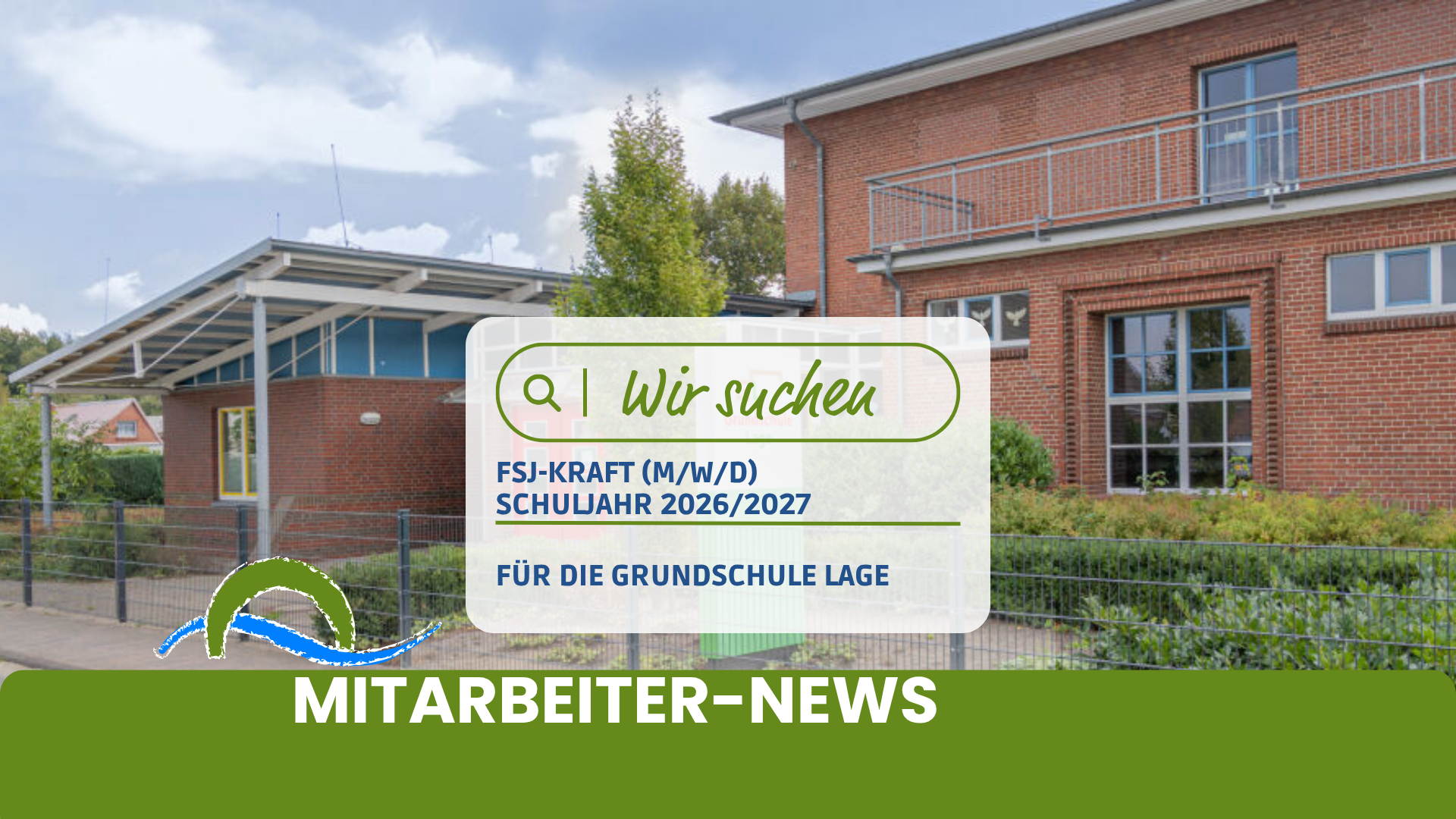 Stellenanzeige FSJ-Kraft Grundschule Lage
