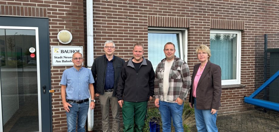 Neue Mitarbeiter beim Bauhof