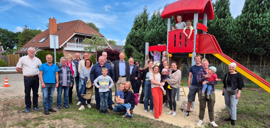 Einweihung Spielplatz Nachtigallenweg