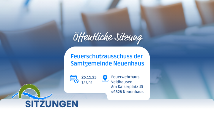 Ankündigung Feuerschutzausschuss