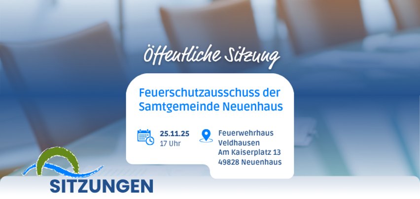 Ankündigung Feuerschutzausschuss