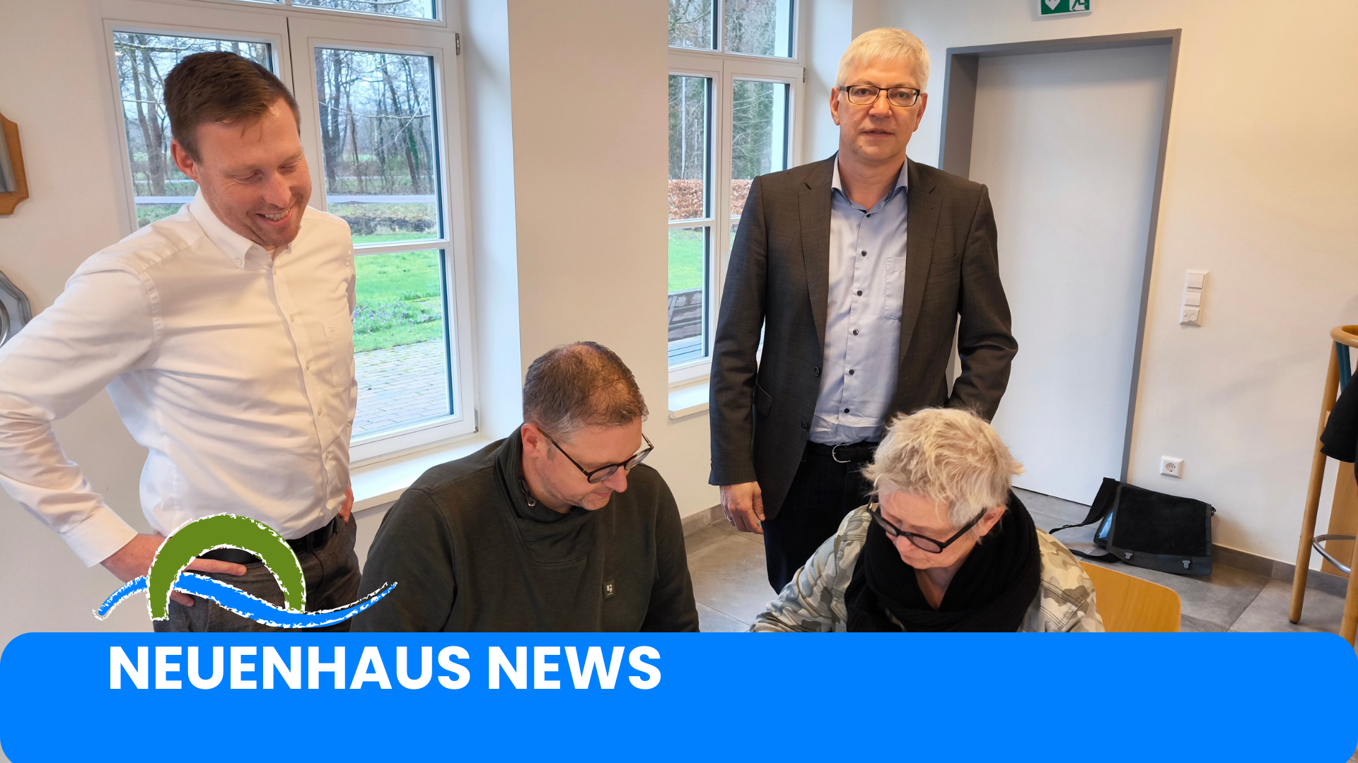 Beteiligte unterzeichnen Nutzungsüberlassung