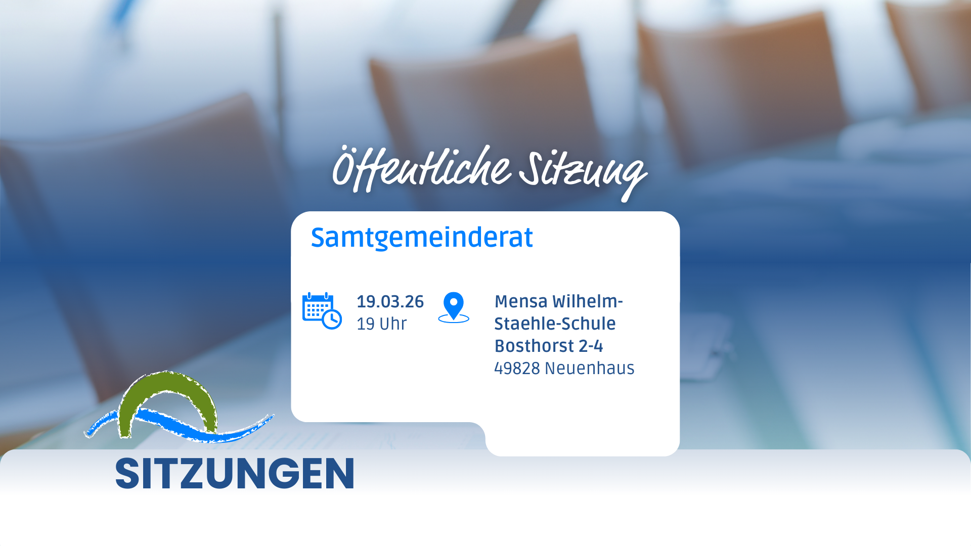 Sitzung Samtgemeinderat Neuenhaus