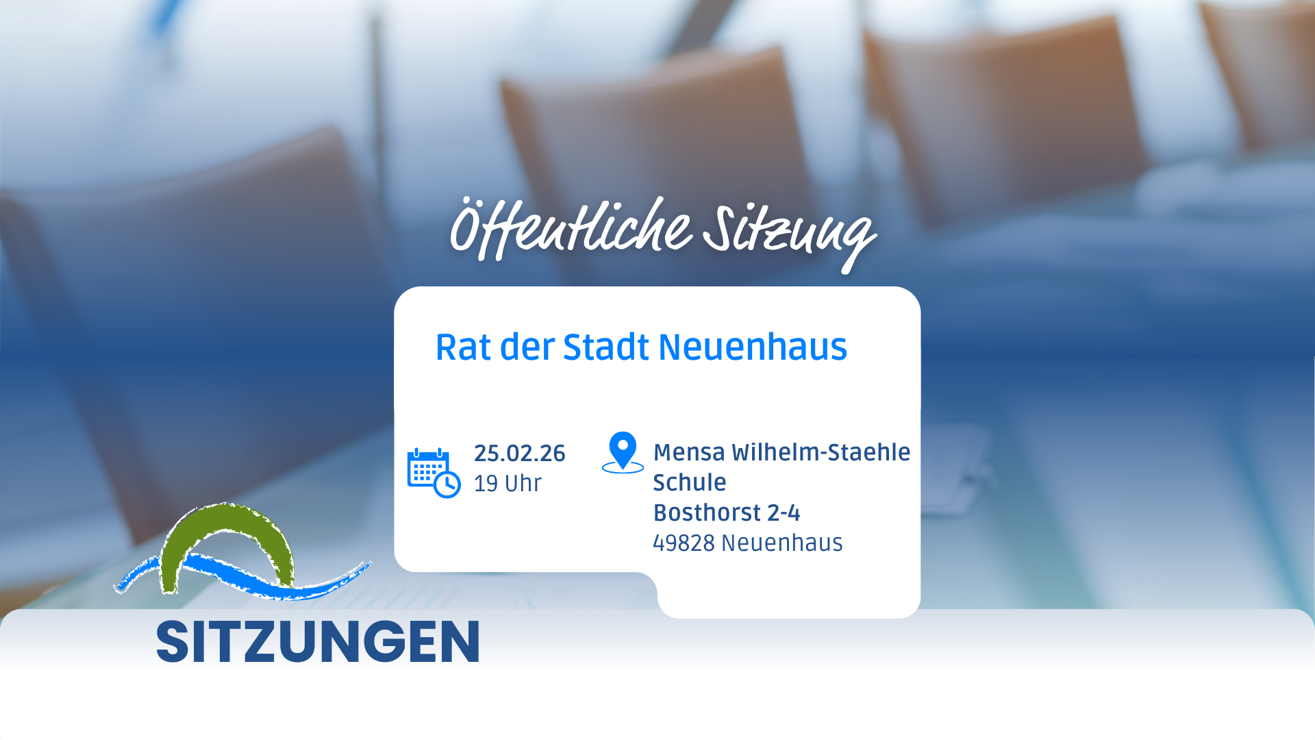 Sitzung Stadtrat Neuenhaus Sitzung Stadtrat Neuenhaus